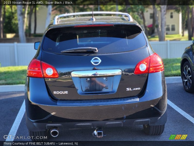 Super Black / Black 2013 Nissan Rogue SL AWD