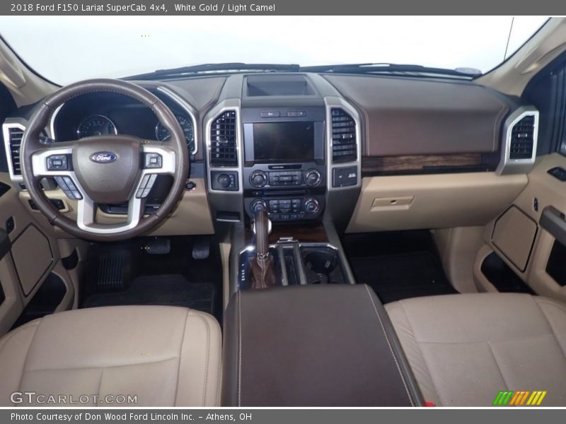 Front Seat of 2018 F150 Lariat SuperCab 4x4