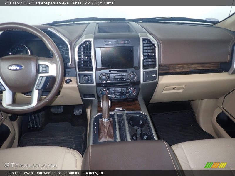 Dashboard of 2018 F150 Lariat SuperCab 4x4