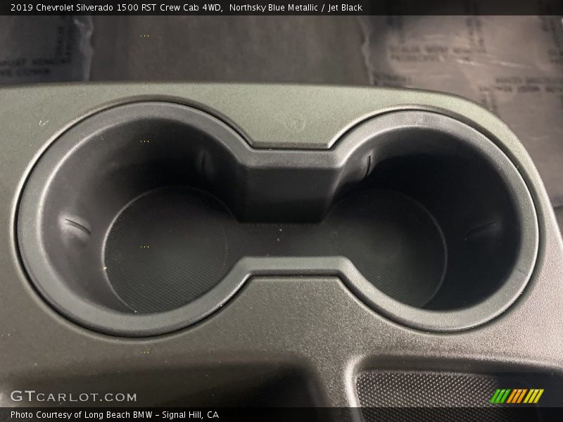 Northsky Blue Metallic / Jet Black 2019 Chevrolet Silverado 1500 RST Crew Cab 4WD