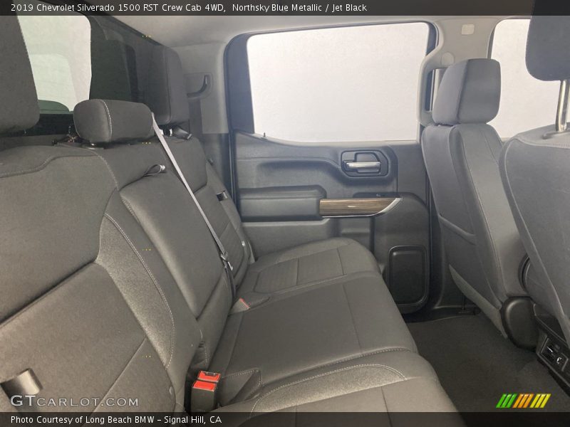Northsky Blue Metallic / Jet Black 2019 Chevrolet Silverado 1500 RST Crew Cab 4WD