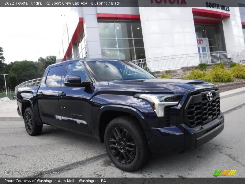 Blueprint / Black 2022 Toyota Tundra TRD Sport Crew Cab 4x4