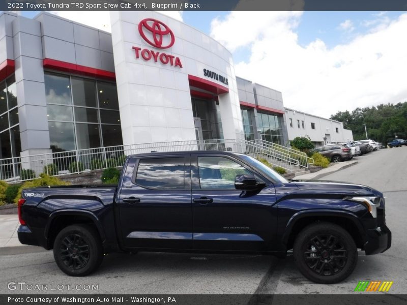 Blueprint / Black 2022 Toyota Tundra TRD Sport Crew Cab 4x4