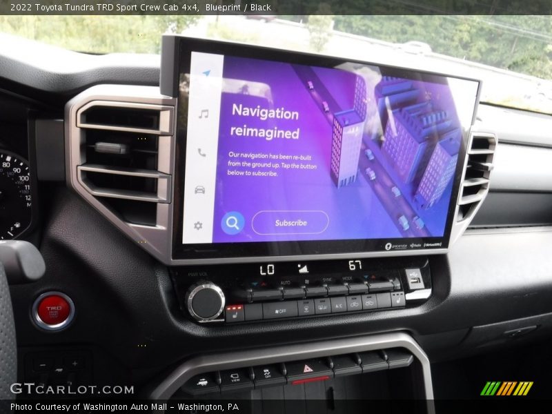 Blueprint / Black 2022 Toyota Tundra TRD Sport Crew Cab 4x4
