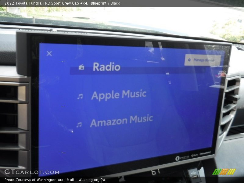 Blueprint / Black 2022 Toyota Tundra TRD Sport Crew Cab 4x4