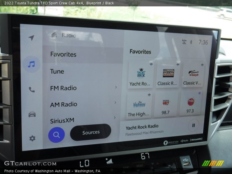 Blueprint / Black 2022 Toyota Tundra TRD Sport Crew Cab 4x4