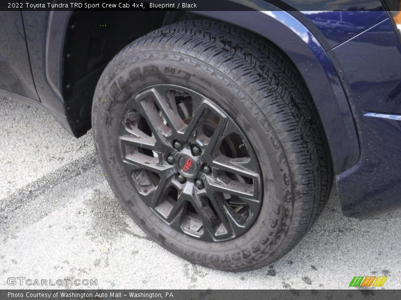 Blueprint / Black 2022 Toyota Tundra TRD Sport Crew Cab 4x4