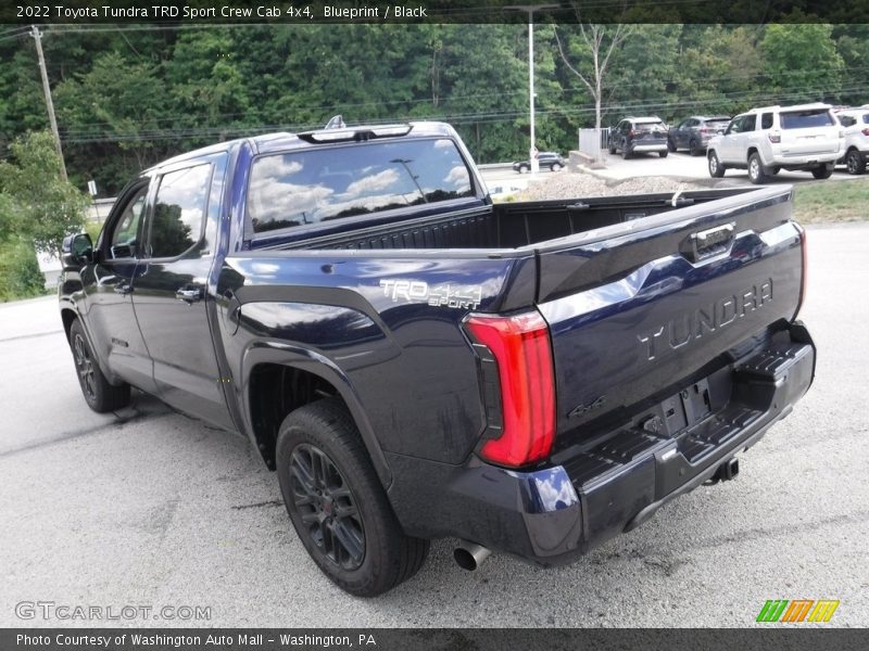 Blueprint / Black 2022 Toyota Tundra TRD Sport Crew Cab 4x4