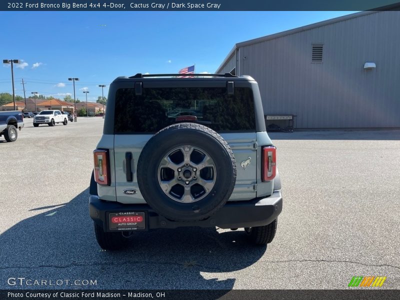Cactus Gray / Dark Space Gray 2022 Ford Bronco Big Bend 4x4 4-Door