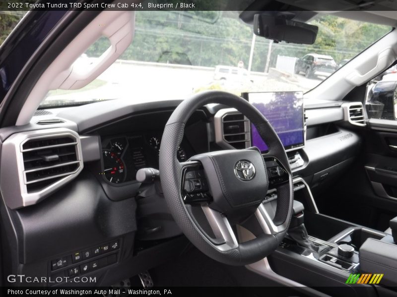 Blueprint / Black 2022 Toyota Tundra TRD Sport Crew Cab 4x4