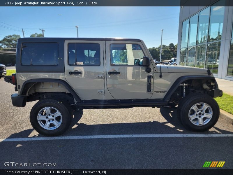 Gobi / Black 2017 Jeep Wrangler Unlimited Sport 4x4