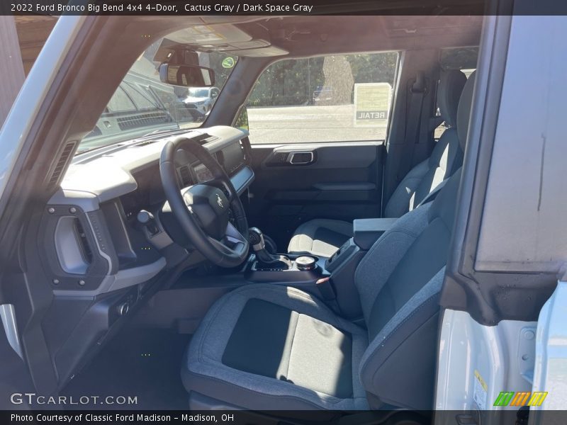 Front Seat of 2022 Bronco Big Bend 4x4 4-Door