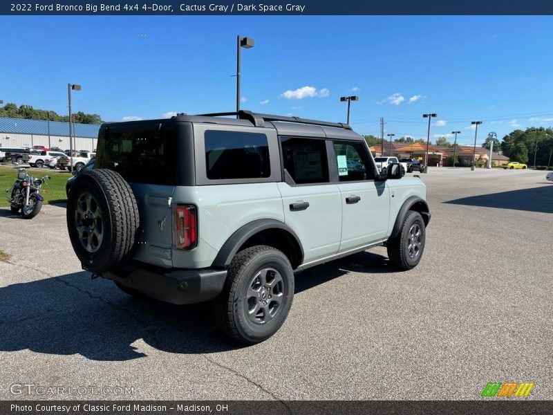 Cactus Gray / Dark Space Gray 2022 Ford Bronco Big Bend 4x4 4-Door