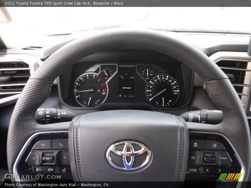Blueprint / Black 2022 Toyota Tundra TRD Sport Crew Cab 4x4