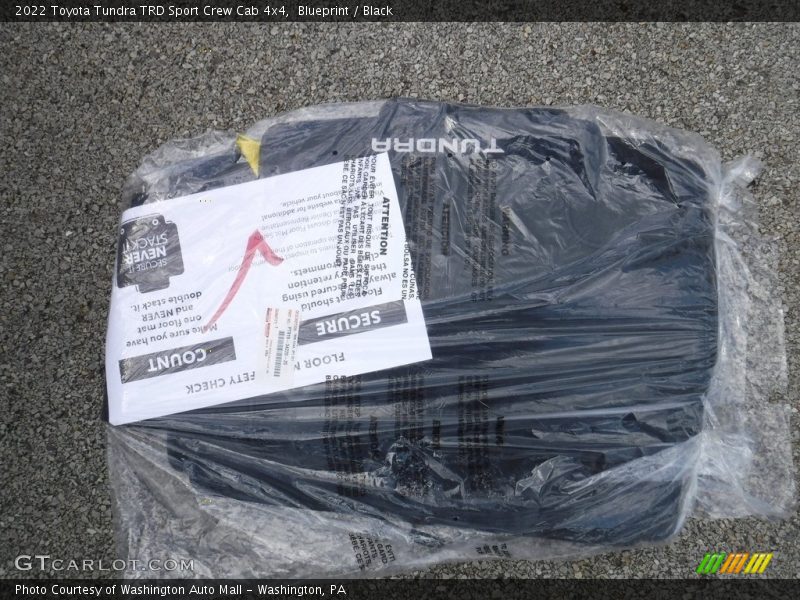 Blueprint / Black 2022 Toyota Tundra TRD Sport Crew Cab 4x4