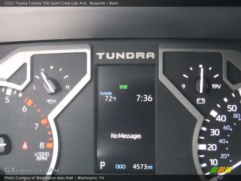 Blueprint / Black 2022 Toyota Tundra TRD Sport Crew Cab 4x4