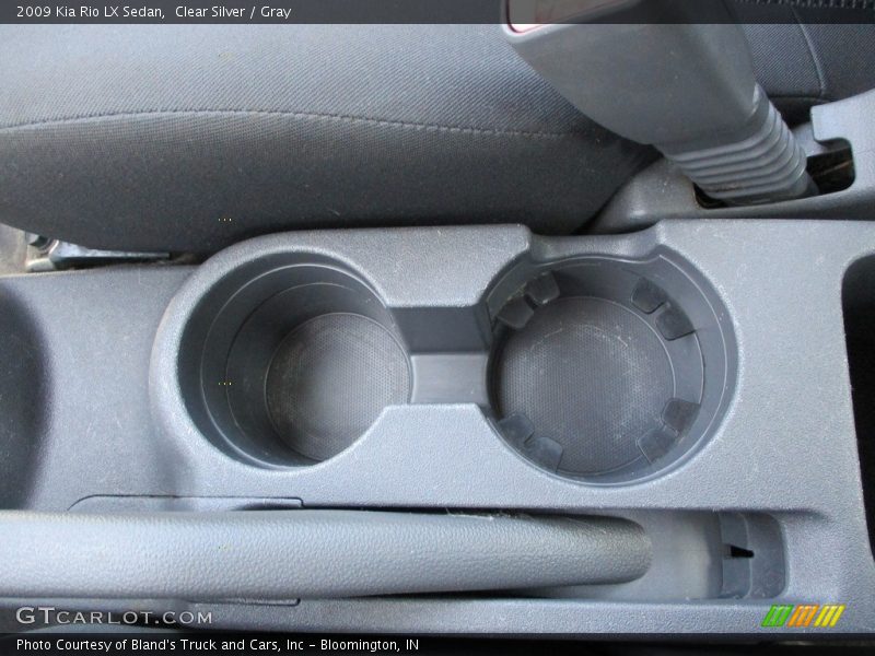 Clear Silver / Gray 2009 Kia Rio LX Sedan