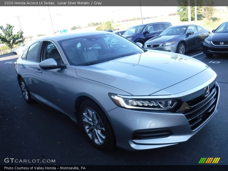 Lunar Silver Metallic / Gray 2020 Honda Accord LX Sedan