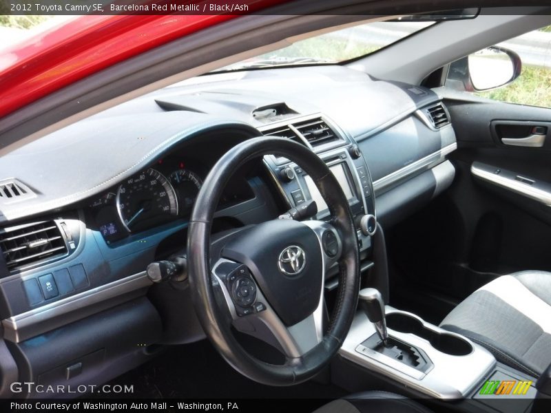 Barcelona Red Metallic / Black/Ash 2012 Toyota Camry SE