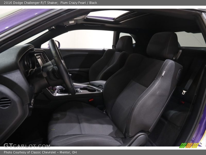 Plum Crazy Pearl / Black 2016 Dodge Challenger R/T Shaker