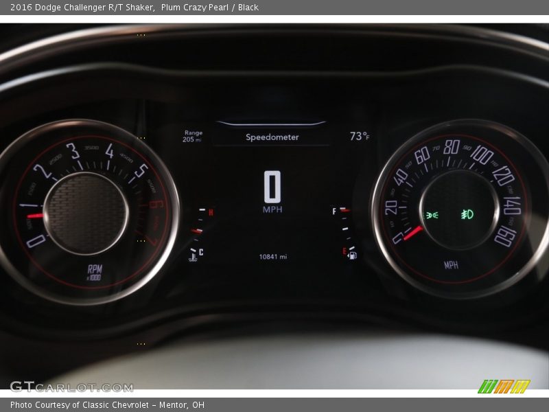 Plum Crazy Pearl / Black 2016 Dodge Challenger R/T Shaker