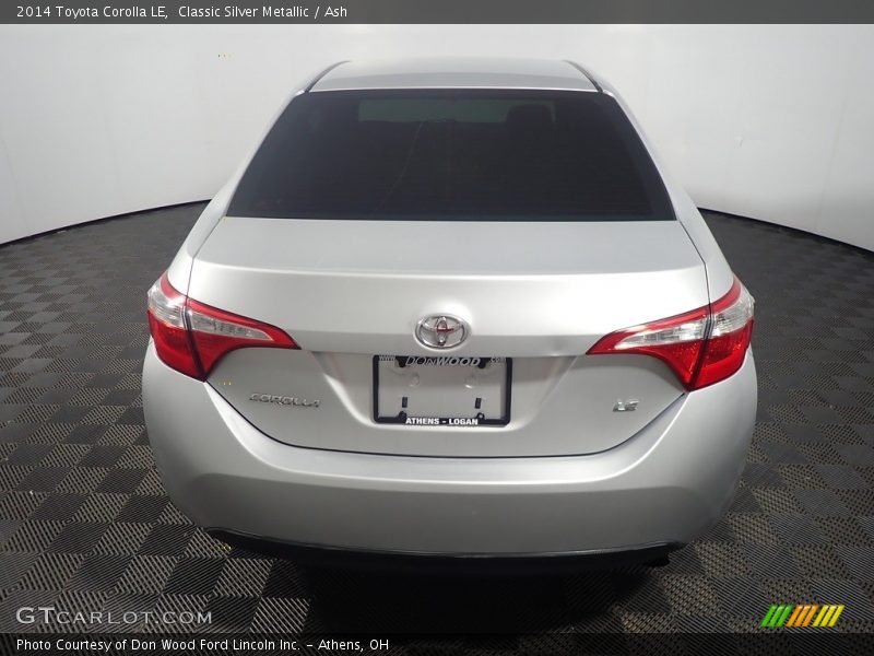 Classic Silver Metallic / Ash 2014 Toyota Corolla LE