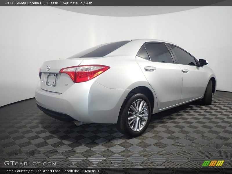 Classic Silver Metallic / Ash 2014 Toyota Corolla LE