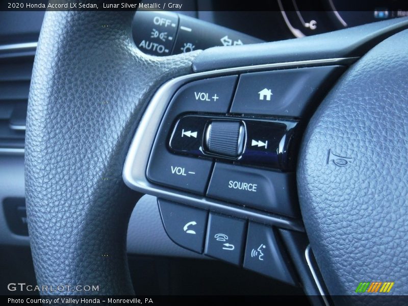 Lunar Silver Metallic / Gray 2020 Honda Accord LX Sedan