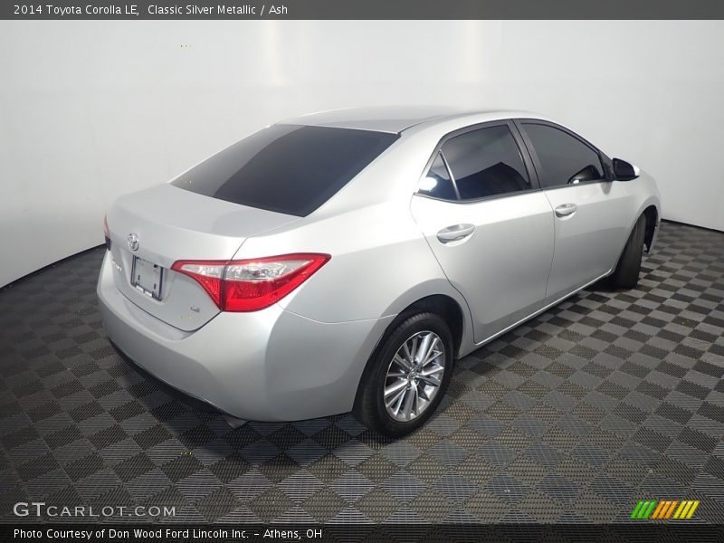 Classic Silver Metallic / Ash 2014 Toyota Corolla LE