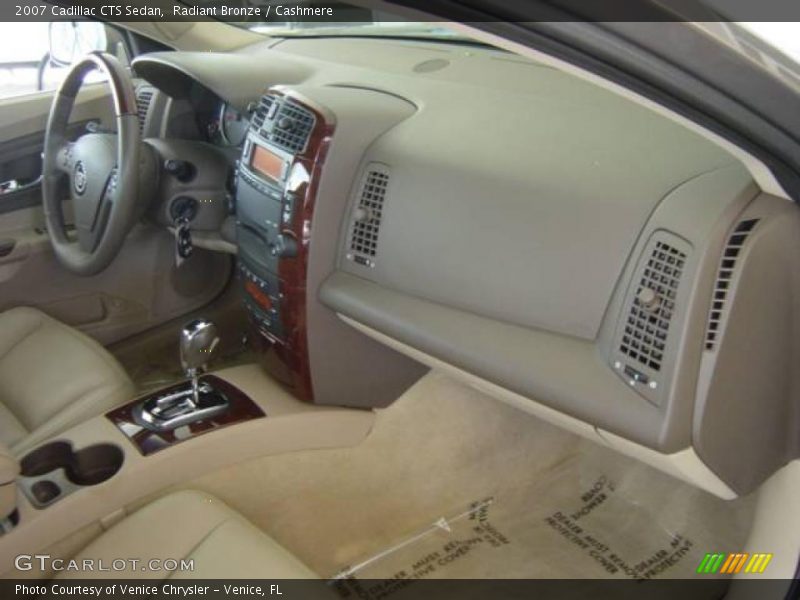 Radiant Bronze / Cashmere 2007 Cadillac CTS Sedan