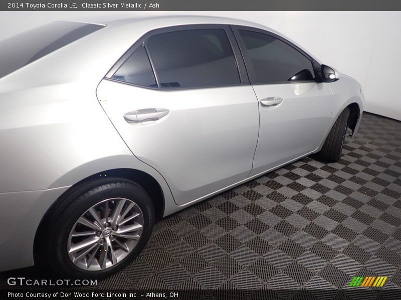 Classic Silver Metallic / Ash 2014 Toyota Corolla LE