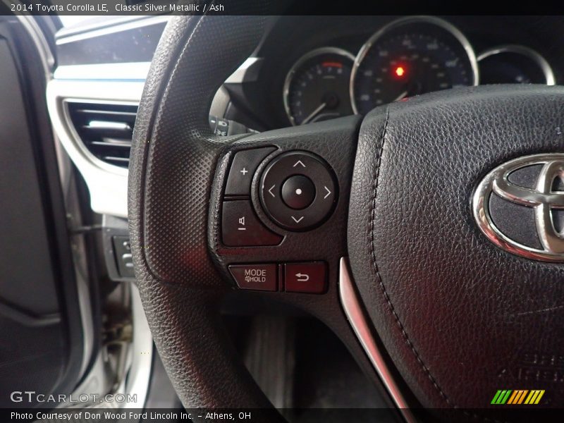 Classic Silver Metallic / Ash 2014 Toyota Corolla LE