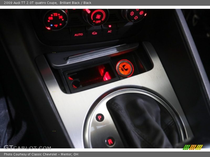 Brilliant Black / Black 2009 Audi TT 2.0T quattro Coupe