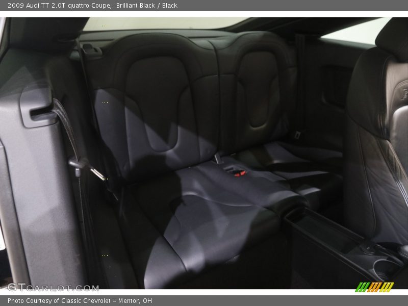 Brilliant Black / Black 2009 Audi TT 2.0T quattro Coupe