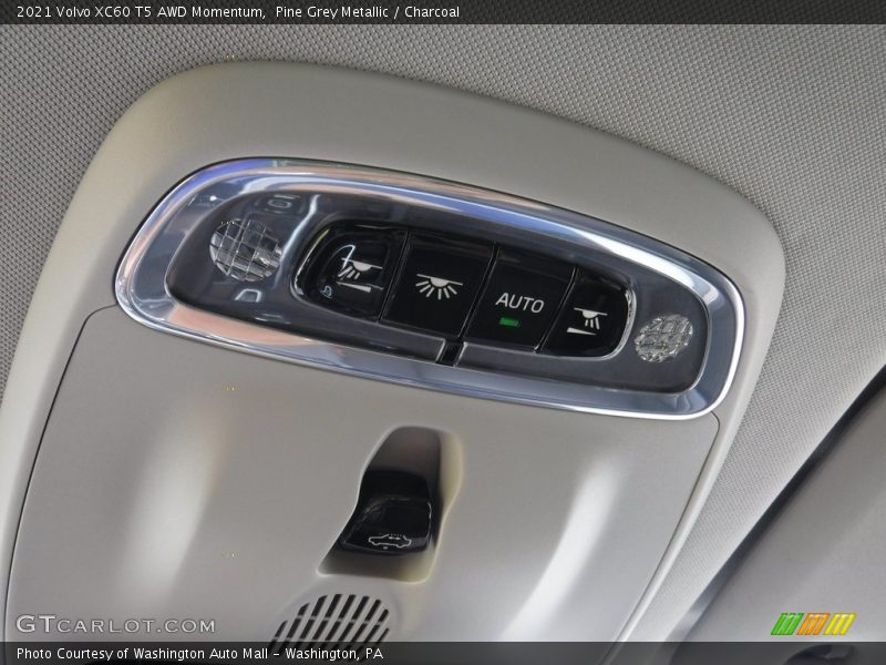 Pine Grey Metallic / Charcoal 2021 Volvo XC60 T5 AWD Momentum