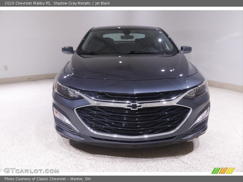 Shadow Gray Metallic / Jet Black 2020 Chevrolet Malibu RS