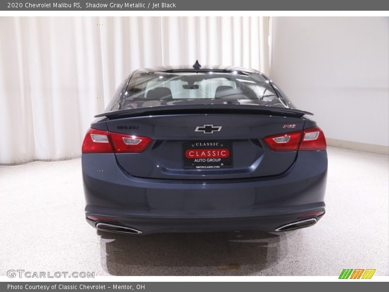 Shadow Gray Metallic / Jet Black 2020 Chevrolet Malibu RS