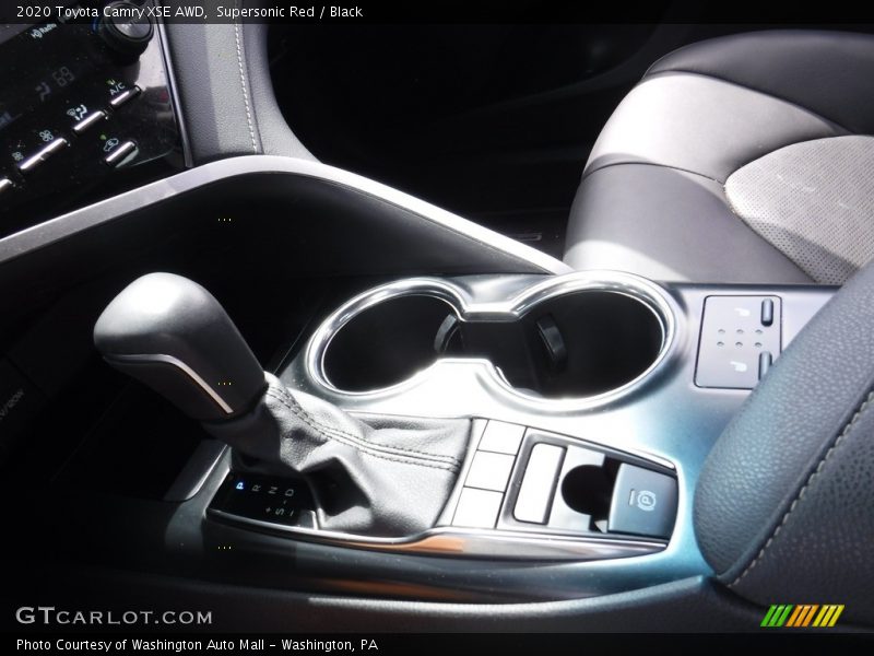 Supersonic Red / Black 2020 Toyota Camry XSE AWD