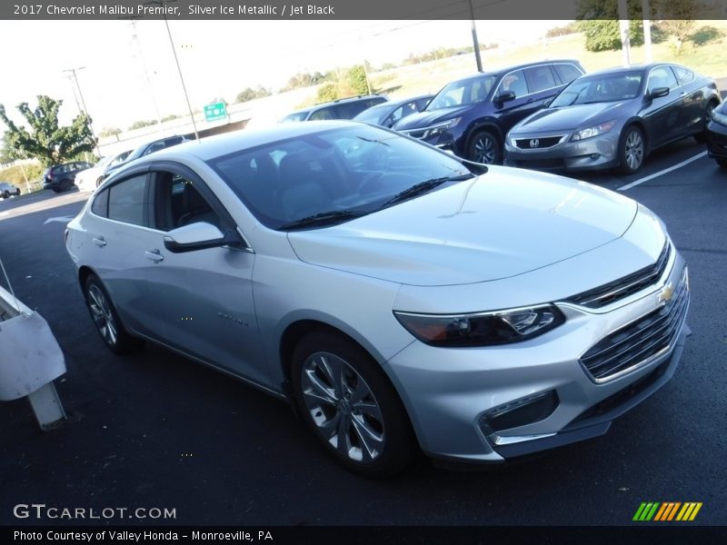 Silver Ice Metallic / Jet Black 2017 Chevrolet Malibu Premier