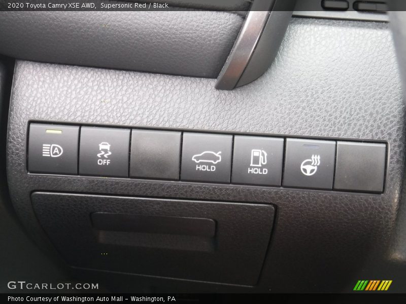 Supersonic Red / Black 2020 Toyota Camry XSE AWD