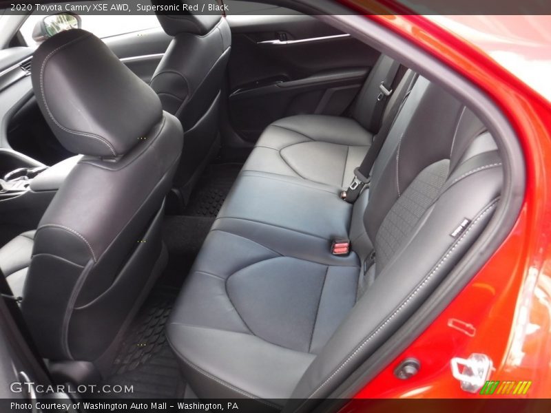 Supersonic Red / Black 2020 Toyota Camry XSE AWD
