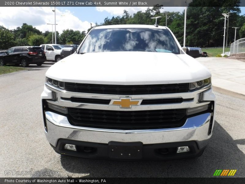 Summit White / Jet Black 2020 Chevrolet Silverado 1500 LT Z71 Crew Cab 4x4