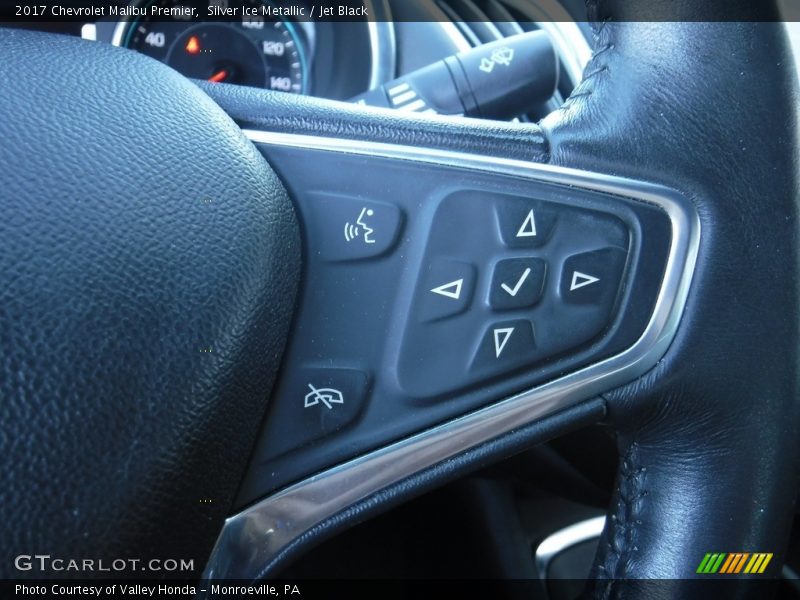 Silver Ice Metallic / Jet Black 2017 Chevrolet Malibu Premier