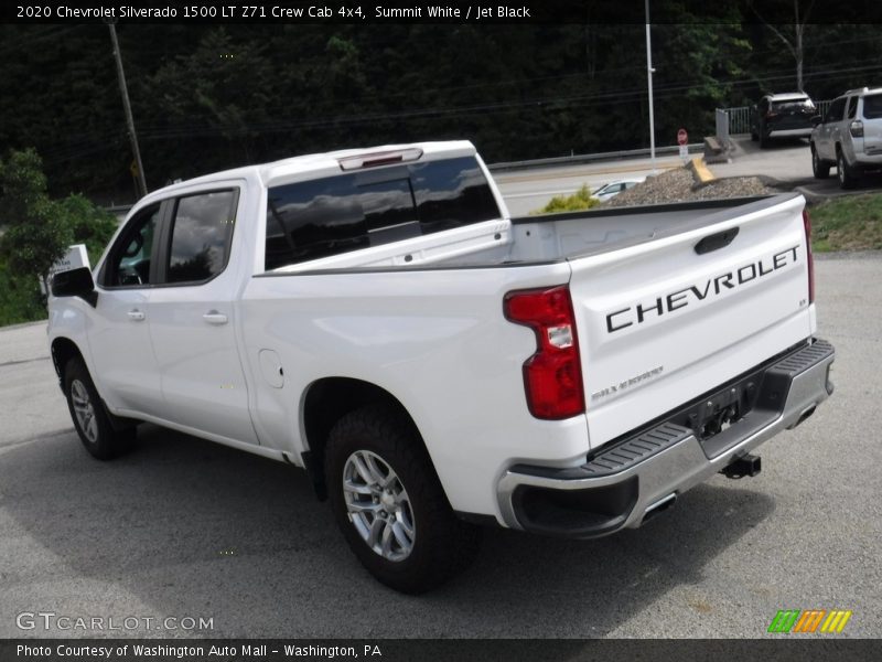 Summit White / Jet Black 2020 Chevrolet Silverado 1500 LT Z71 Crew Cab 4x4