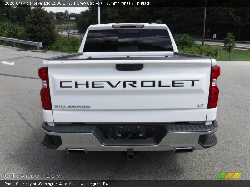 Summit White / Jet Black 2020 Chevrolet Silverado 1500 LT Z71 Crew Cab 4x4
