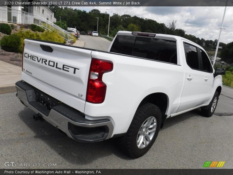 Summit White / Jet Black 2020 Chevrolet Silverado 1500 LT Z71 Crew Cab 4x4