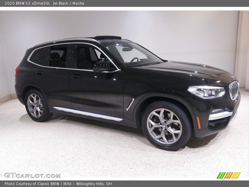 Jet Black / Mocha 2020 BMW X3 xDrive30i