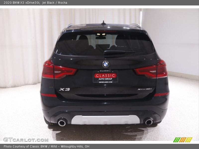Jet Black / Mocha 2020 BMW X3 xDrive30i