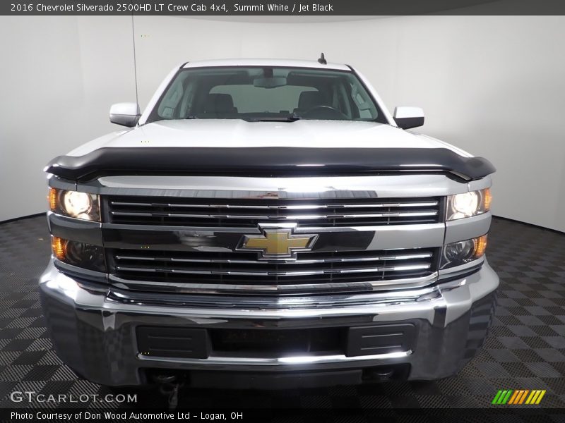 Summit White / Jet Black 2016 Chevrolet Silverado 2500HD LT Crew Cab 4x4