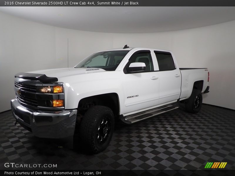Summit White / Jet Black 2016 Chevrolet Silverado 2500HD LT Crew Cab 4x4